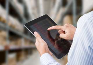 Back office warehouse ipad